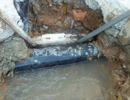 礼泉测漏水之水管漏水